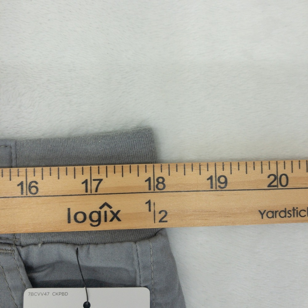 Lee Bermuda Shorts Womens 14 Grey Flex-To-Go Relaxed Fit 9" Cargo Stretch New - Picture 12 of 14